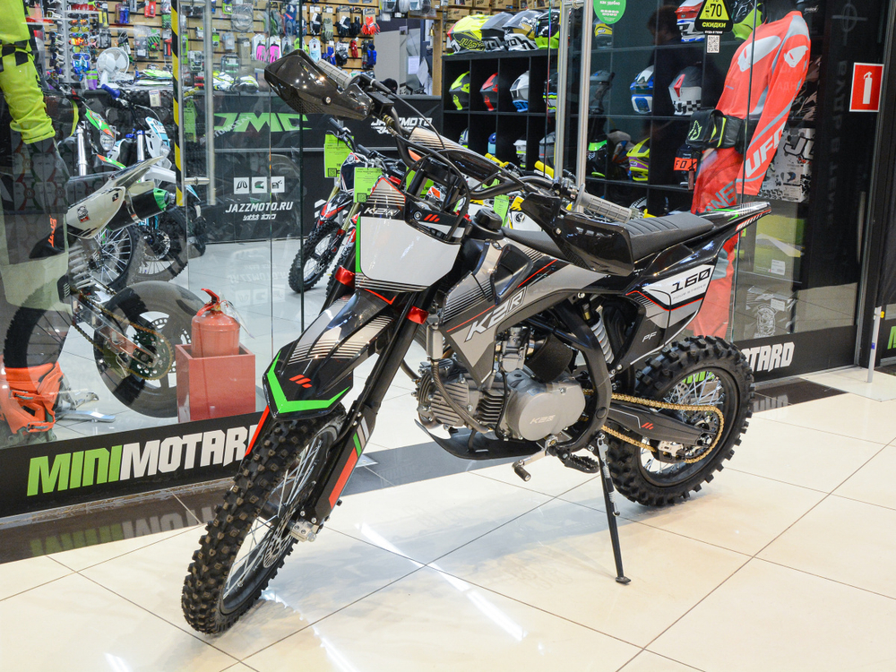 Питбайк K2R PF 160 Grey/Black 17/14