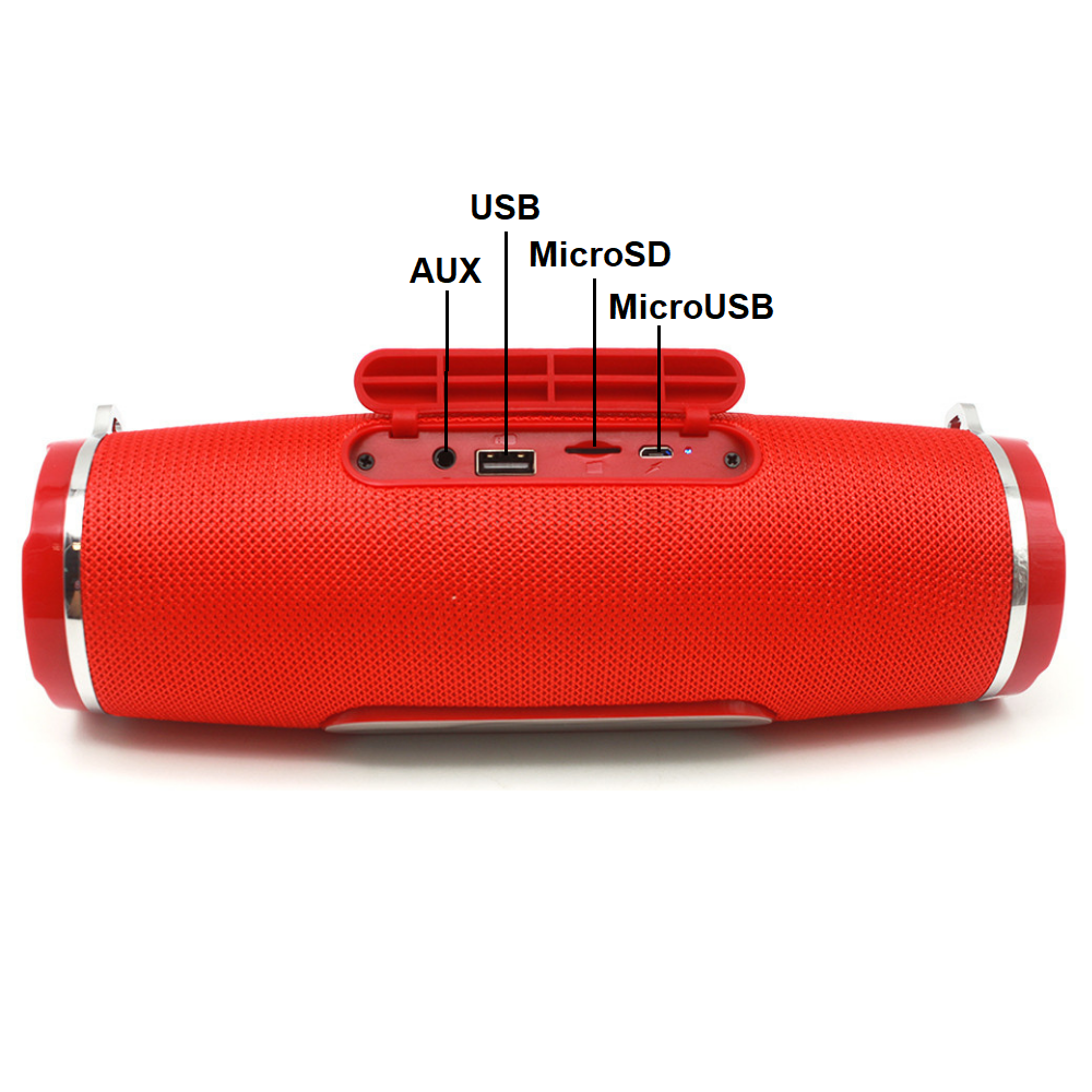 Беспроводная колонка TG-176 (10W/BT/FM/USB) Часы