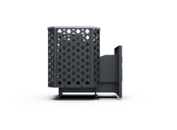 Банная печь Душа- 15 Сетка Перфорация 8мм