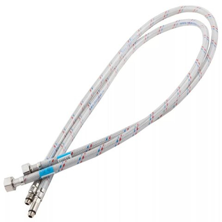 Подводка в силиконовой оплетке для смесителя 50см