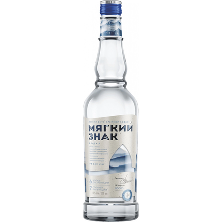 Водка Мягкий Знак Premium 0.5 л