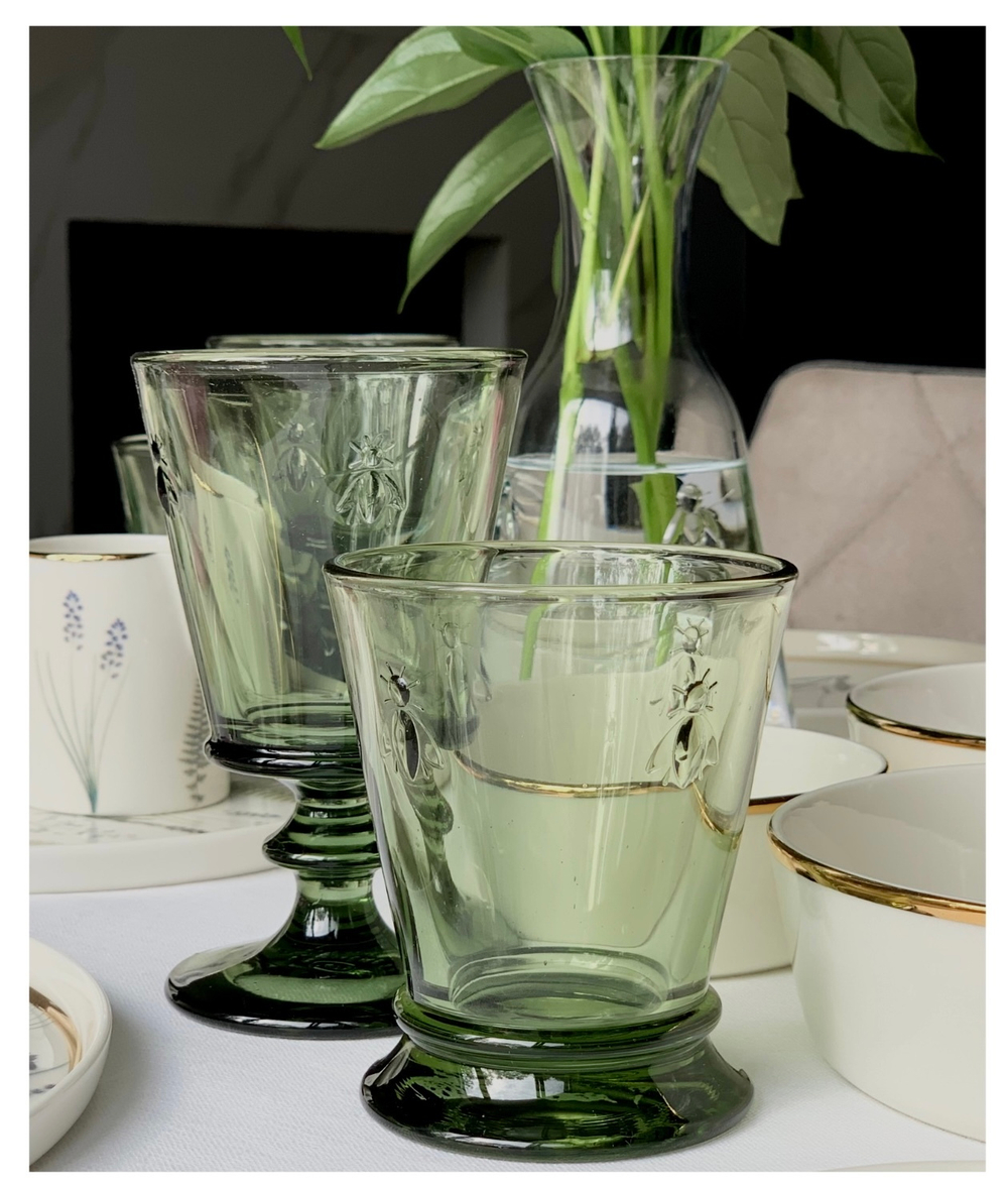 Стакан на ножке / ABEILLE VERT PROVENCE / 260 мл