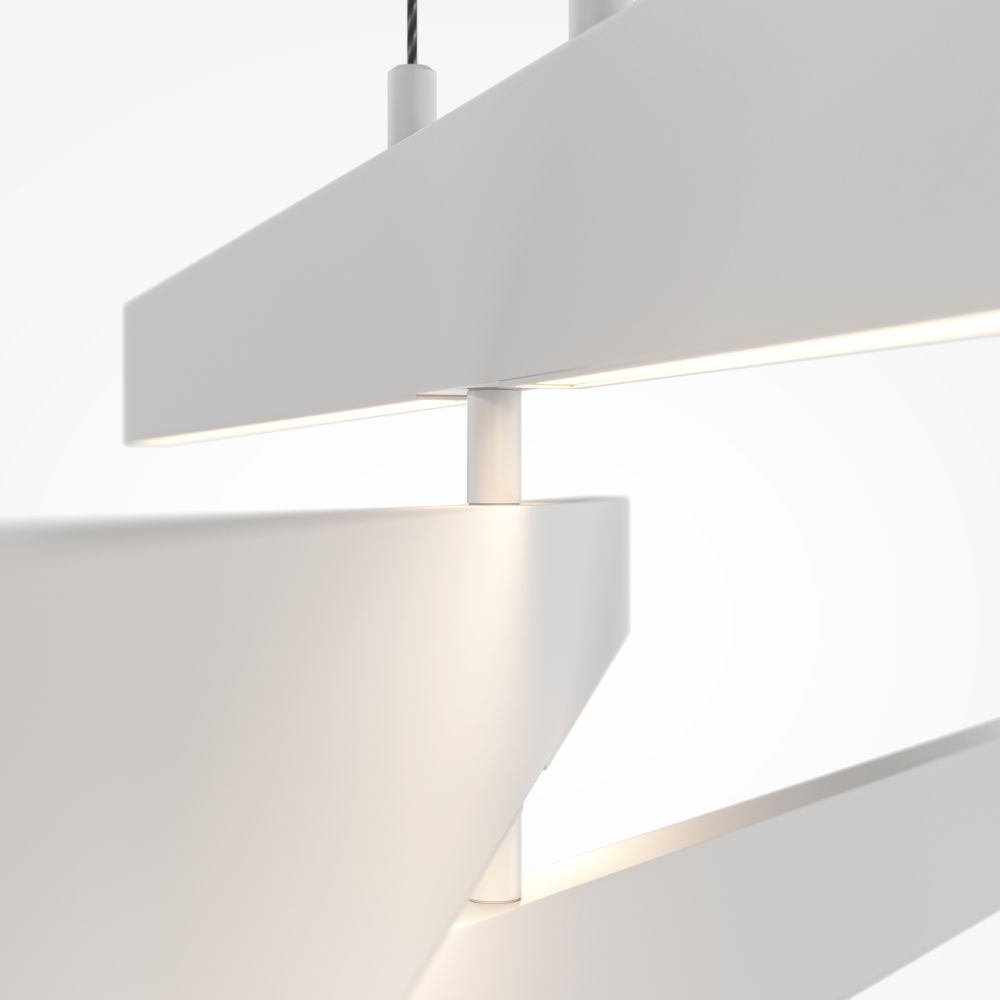 Люстра светодиодная подвесная Maytoni Origami MOD163PL-L38W4K