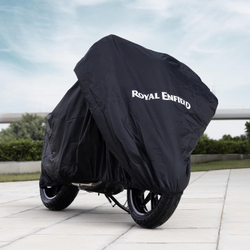 Непромокаемый чехол для мотоцикла Royal Enfield, черного цвета, арт. 1990642