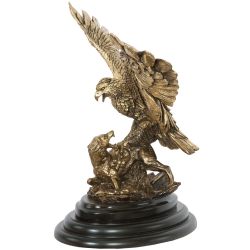 Статуэтка Поединок орла с шакалом 2 Бронза