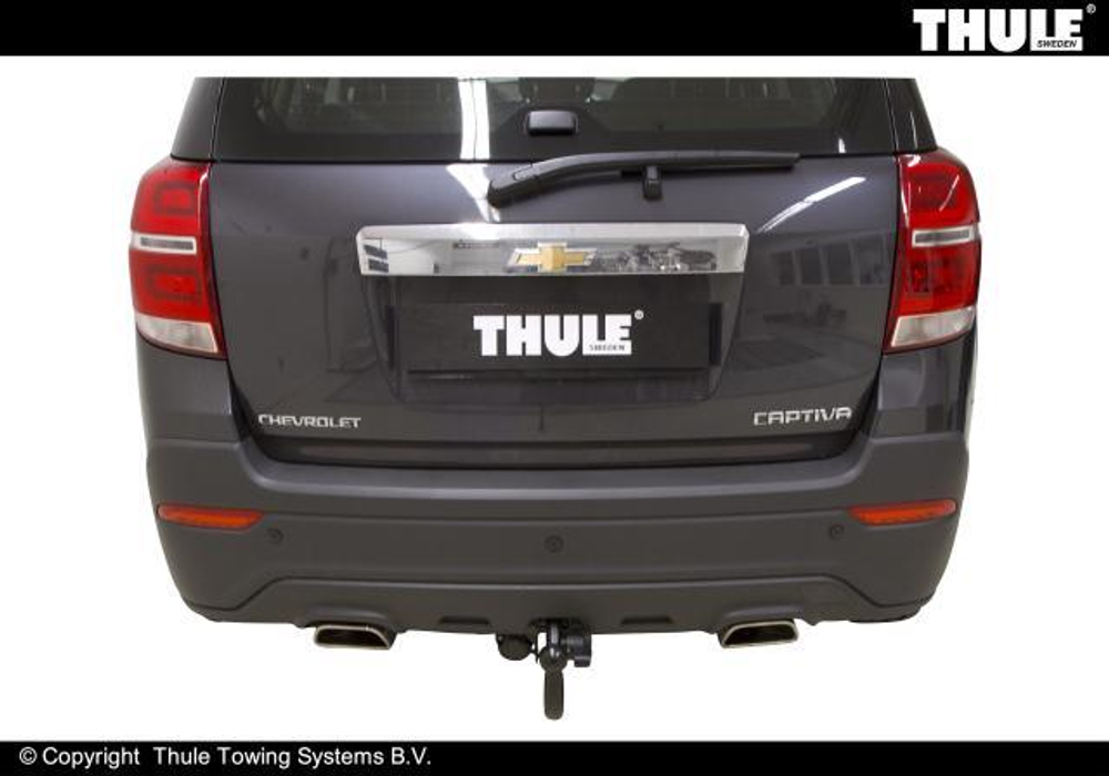 Фаркоп Brink (Thule) 575700 для Chevrolet Captiva (2006 - )(паспорт и сертификат в комплекте)(без электрики)