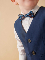 Комплект из четырех предметов для мальчика Next 633-577, Темно-синий, Белый