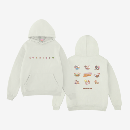 Мерч HOODIE - SKZOO X SANRIO CHARACTERS (худи + фотокарты)