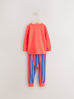 Пижама для мальчика Next AC0-923, 3 шт., Синий, Белый, Оранжевый