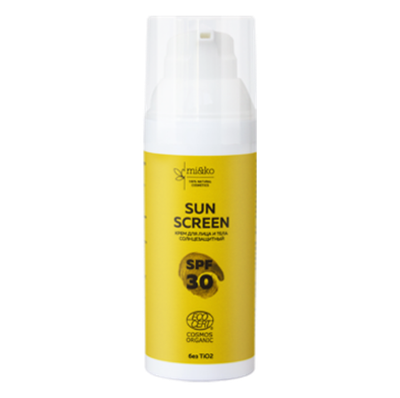 Крем для лица и тела Mi&Ko солнцезащитный Sun Screen SPF30 50 мл