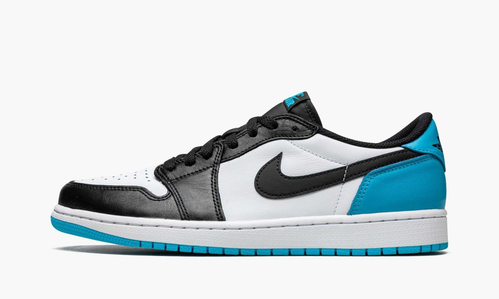 Air Jordan 1 Retro Low OG "Black Dark Powder Blue"
