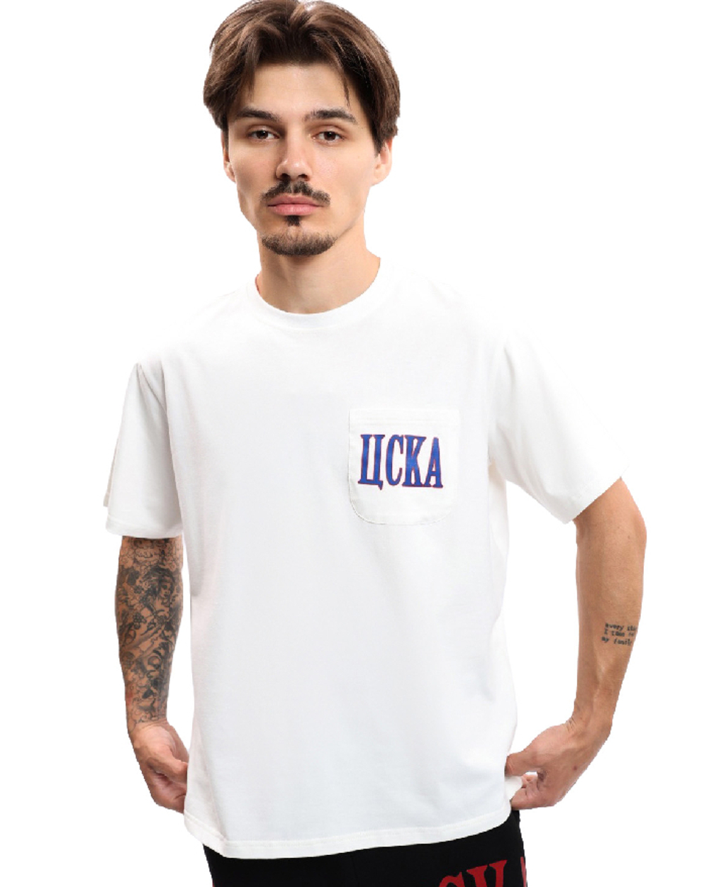 Футболка с карманом ДНК ЦСКА