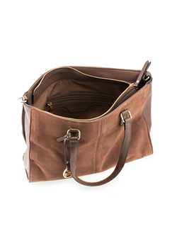 40073/23 Сумка жен., иск. кожа + замша