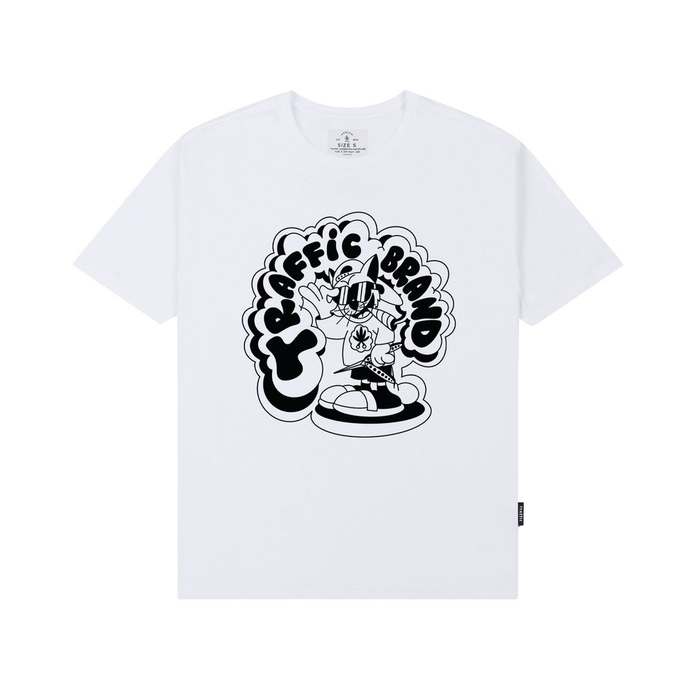Футболка TRAFFIC &quot;Tag-2 Embroidery&quot; Бежевый