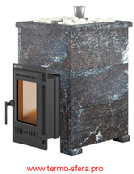 Печь для бани Эверест "Steam Master 18 ЧУГУН" Амфиболит, S-40