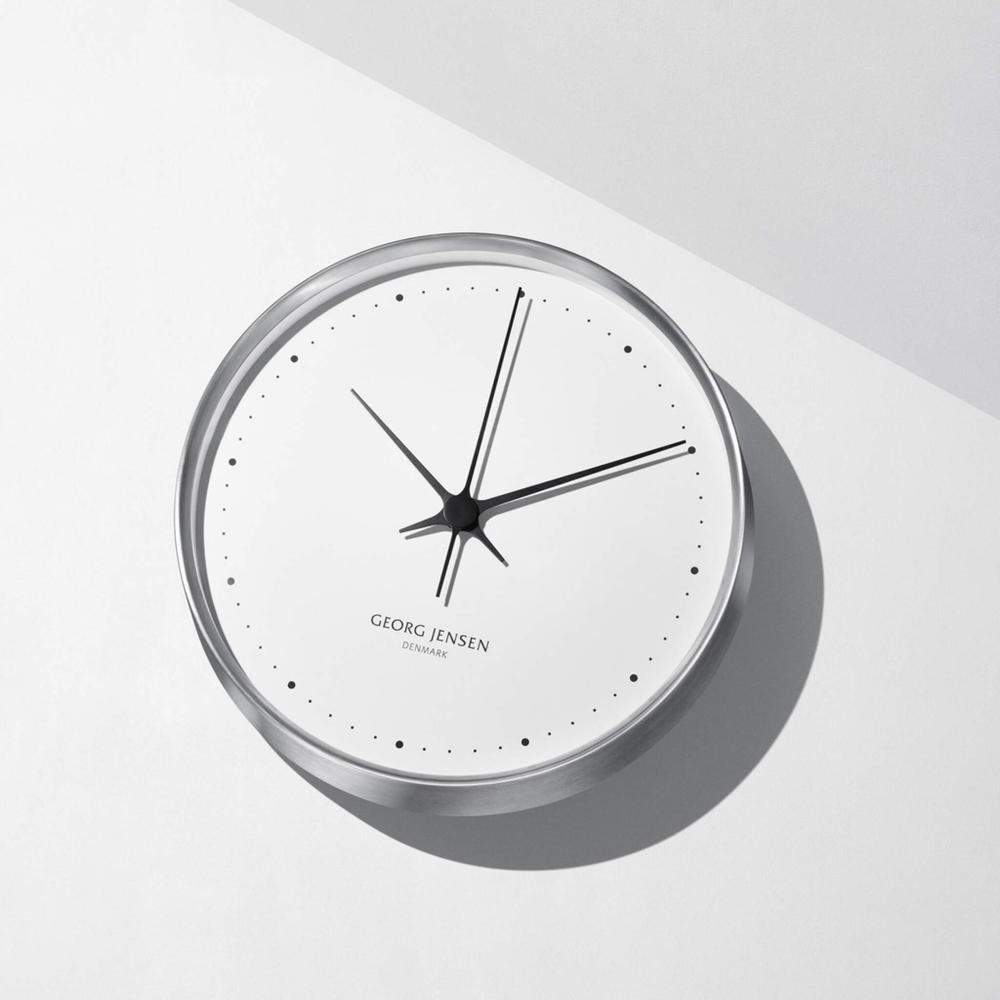 Часы настенные Georg Jensen Koppel, 30 см