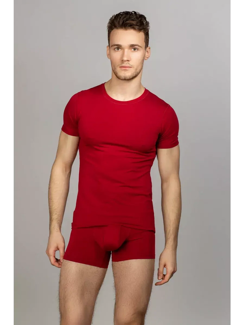 Футболка спортивная однотонная