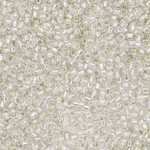 Японский бисер TOHO Treasure (№21), с внутренним серебрением, прозрачный