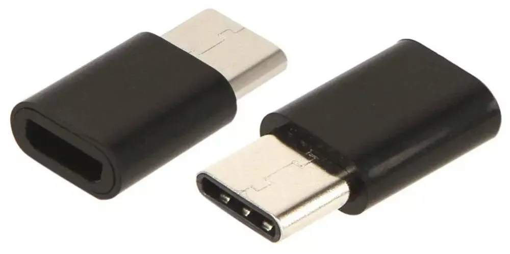 Переходник Micro USB - Type-C RedLine black