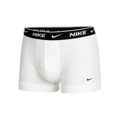 Nike Everyday Cotton Stretch Trunk Boxer Shorts 3 Pack Men - Black, White
