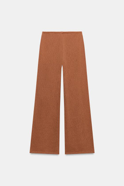 ZARA БРЮКИ В СТИЛЕ РУСТИК, ТЕМНЫЙ ЧЕРЕПИЧНЫЙ