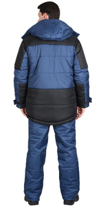 Костюм Синий с черным куртка, брюки