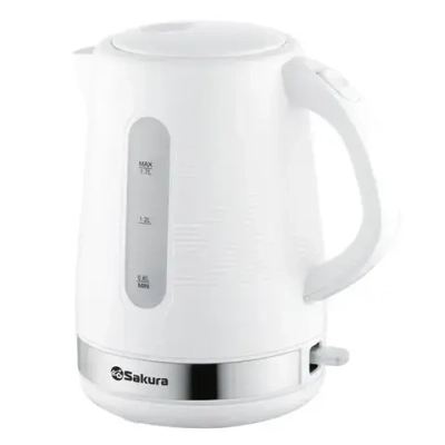 Чайник электр SA-2343W (1.7) бел д