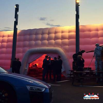 Пневмокаркасный куб «Форт 2» 15×15×6 м — из ПВХ, для выставок, фестивалей и торговых зон