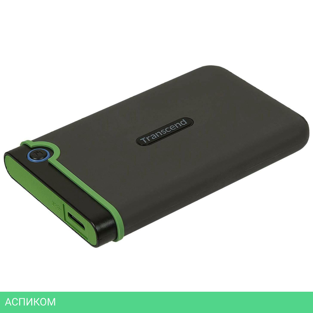 Внешний накопитель Transcend StoreJet 25M3 Slim 1TB (TS1TSJ25M3S)