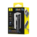 Внешний аккумулятор Baseus EnerGeek GR11 2C+U + Retractable C Cable 20000mAh 145W