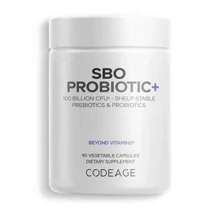 SBO Probiotic + 100 Billion CFUs 90 капсул CodeAge