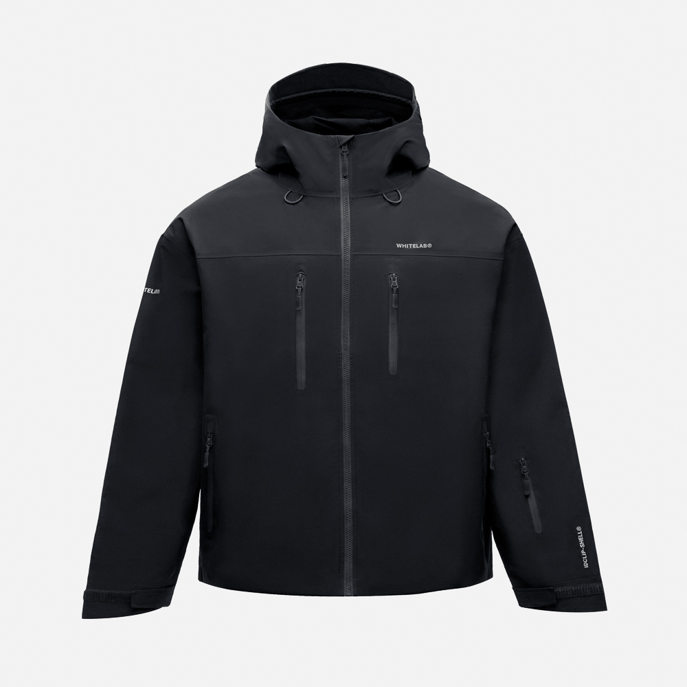 Горнолыжная куртка WHITELAB Jacket IDCLIP-SHELL 3L Black