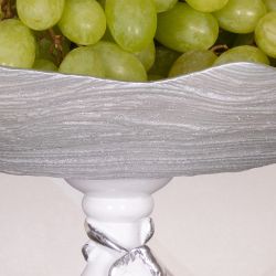 Фруктовница-конфетница Орхидея Лелия Бронза