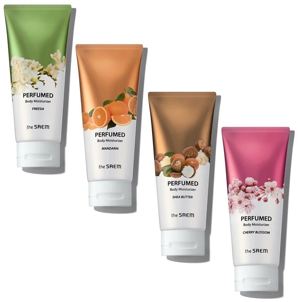 Лосьон для тела парфюмированный с ароматом пиона, 200 мл, Perfumed Body Moisturizer - Peony, THE SAEM