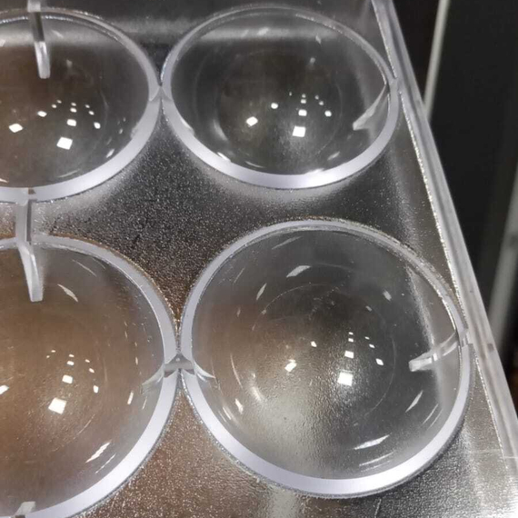 155-у | Форма для шоколадный изделий &quot;Полусфера 6мм&quot; (275*175 мм)