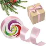 Лента для декорирования «Радуга» 2,0 см, 5 м, Розовый