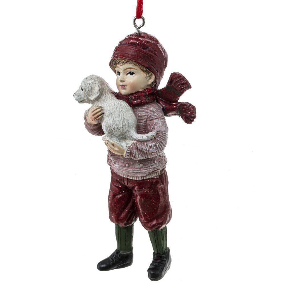 GAEM Изделие декоративное подвесное "Девочка/Мальчик", L5 W3 H11 см, 4в.
