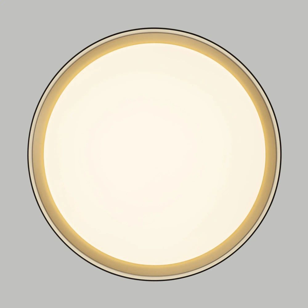 Citilux BOSS CL751351G LED RGB Светильник с пультом Чёрный с Золотом