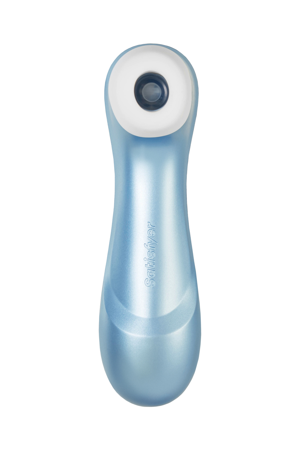 Вакуум-волновой бесконтактный стимулятор клитора Satisfyer PRO 2, силикон, голубой, 15 см