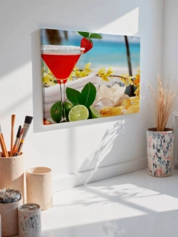 Картина на стену 40 X 50 Коктейль