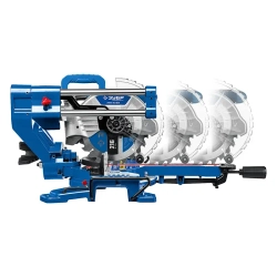 ЗУБР ППТ-216-П торцовочная пила компактная с протяжкой ППТ-216-П