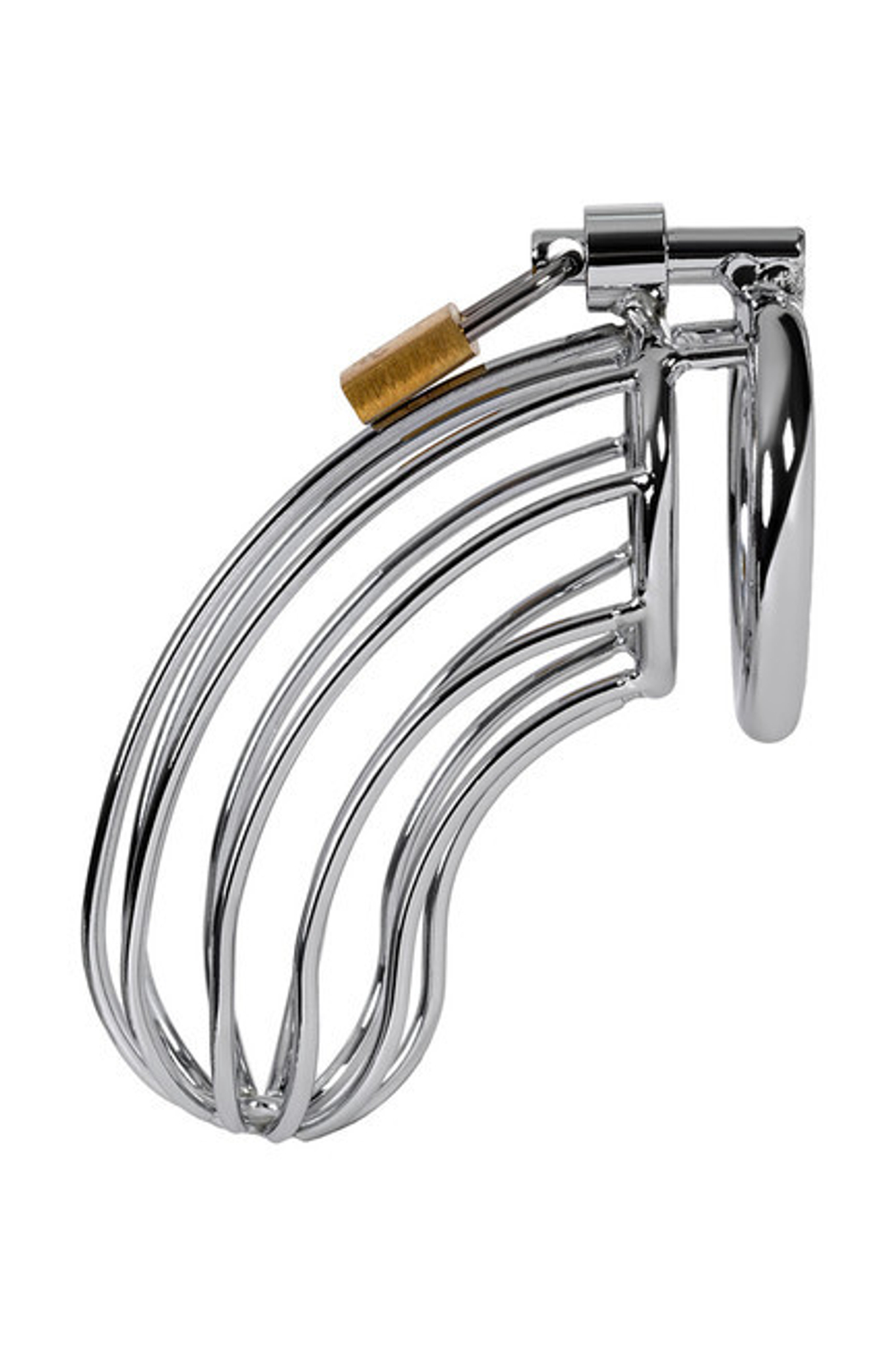 Пояс верности мужской, TOYFA METAL (серебристый) (Цвет: серебряный)