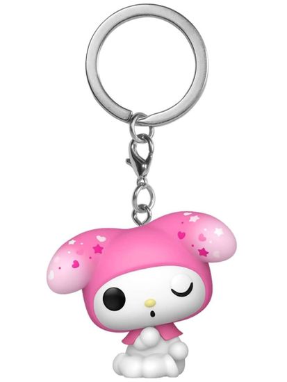 Брелок Funko Pocket POP! My Melody & Kuromi My Melody 86876 / Брелок Фанко по мотивам аниме "Май Мелоди и Куроми", Май Мелоди