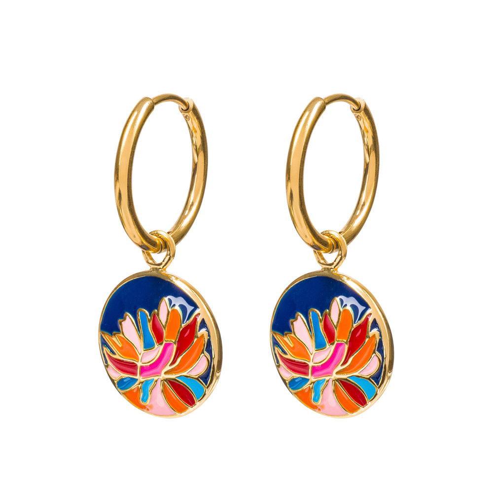 Серьги Fiore Luna AE03599-4