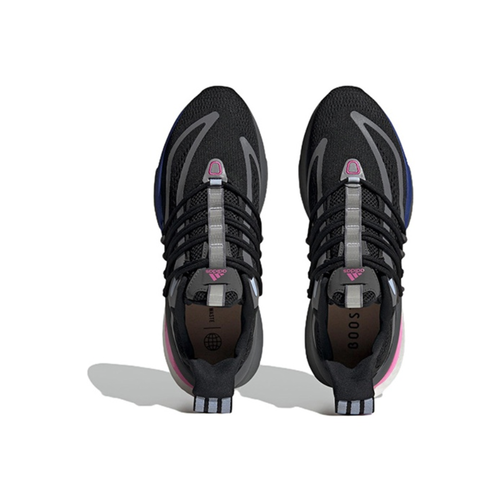 Кроссовки Adidas AlphaBoost V1 'Black Blue Fuchsia' HP6612
