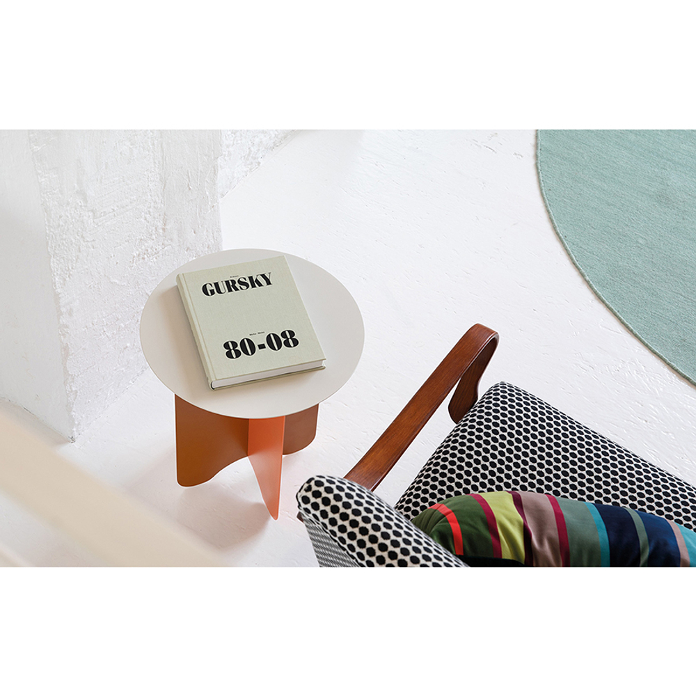 Столик кофейный tavolino, 40,5х40,5х43,5 см, оранжевый