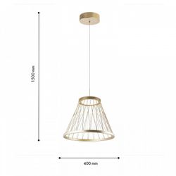 Подвесной светильник Favourite Fibra 4634-4P