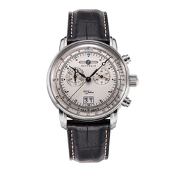 ZEPPELIN Quartz Movement Men"s Watches Watch 42 Silver Dial