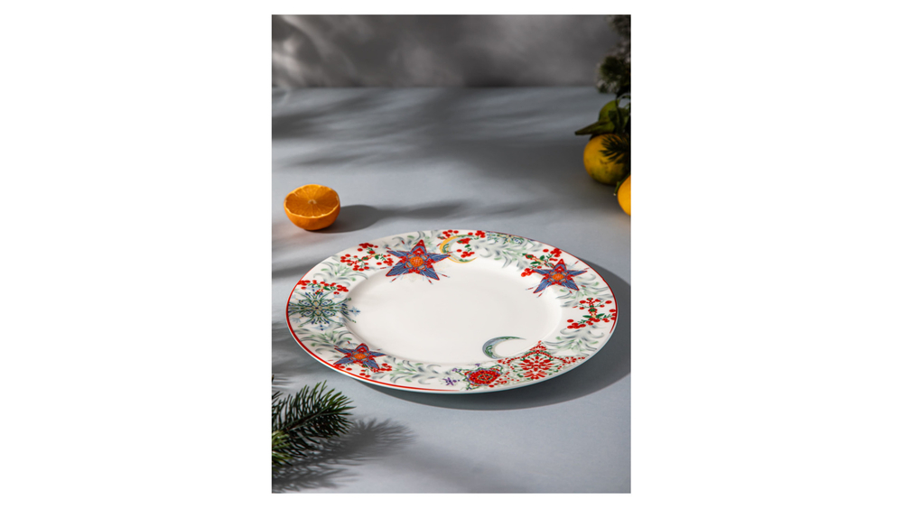 Набор тарелок обеденных 2шт 27см Mix&Match Home Счастливая Звезда