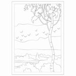 Бумага для акварели С ЭСКИЗОМ А4, 10 л., 200 г/м2, BRAUBERG, 111071